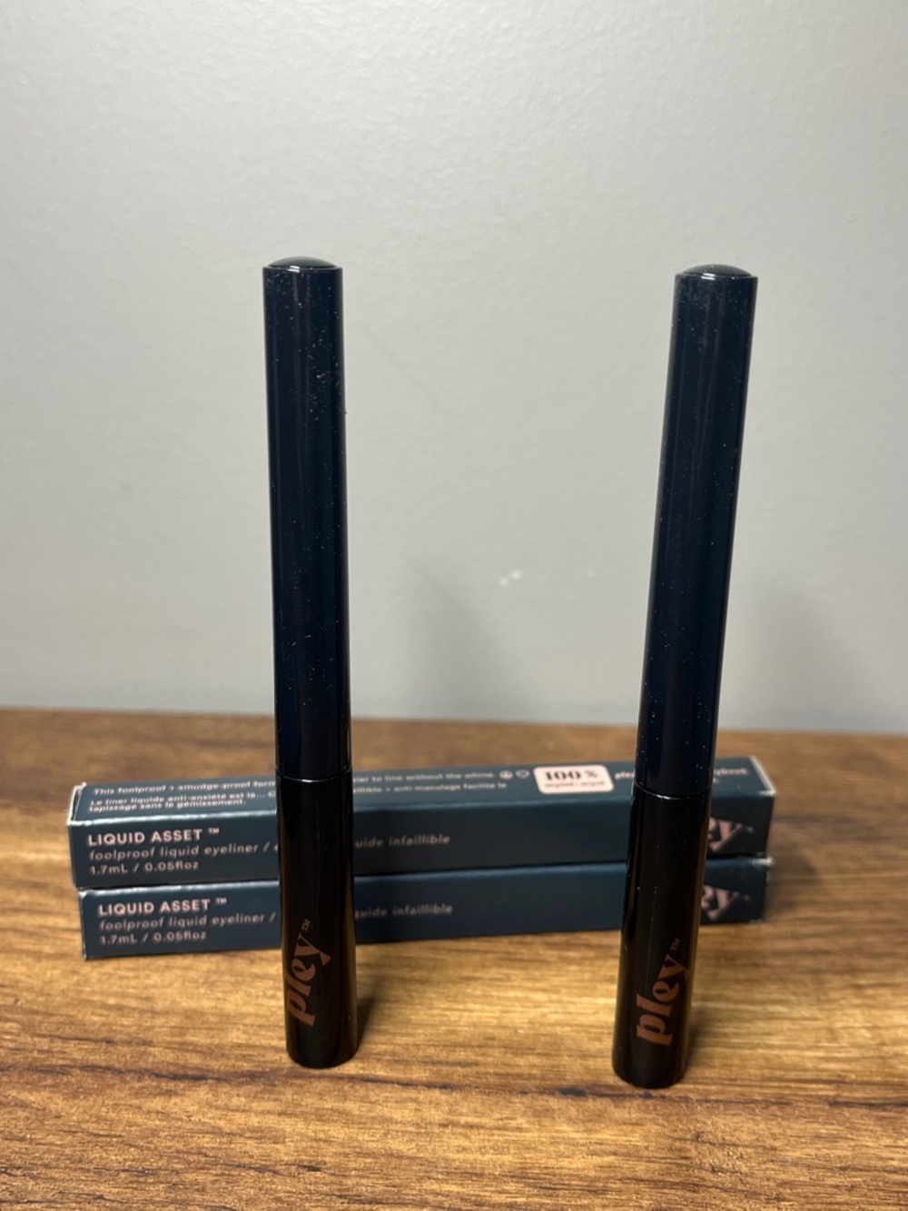 Liquid Asset Waterproof Liquid Eyeliner Bundle - Purple Pley & Wine Not